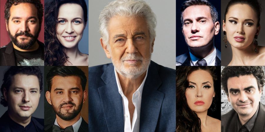50 Years 50 Jahre Domingo Salzburg with Operalia Winners
