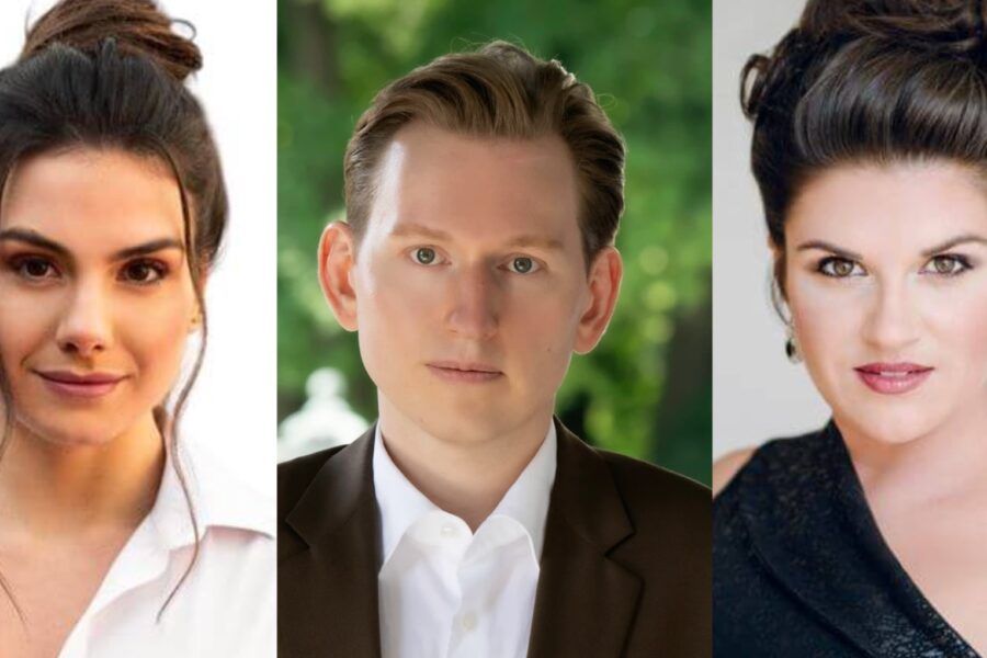 Saenz, Volkov, Lewek Die Zauberflote Staatsoper Berlin