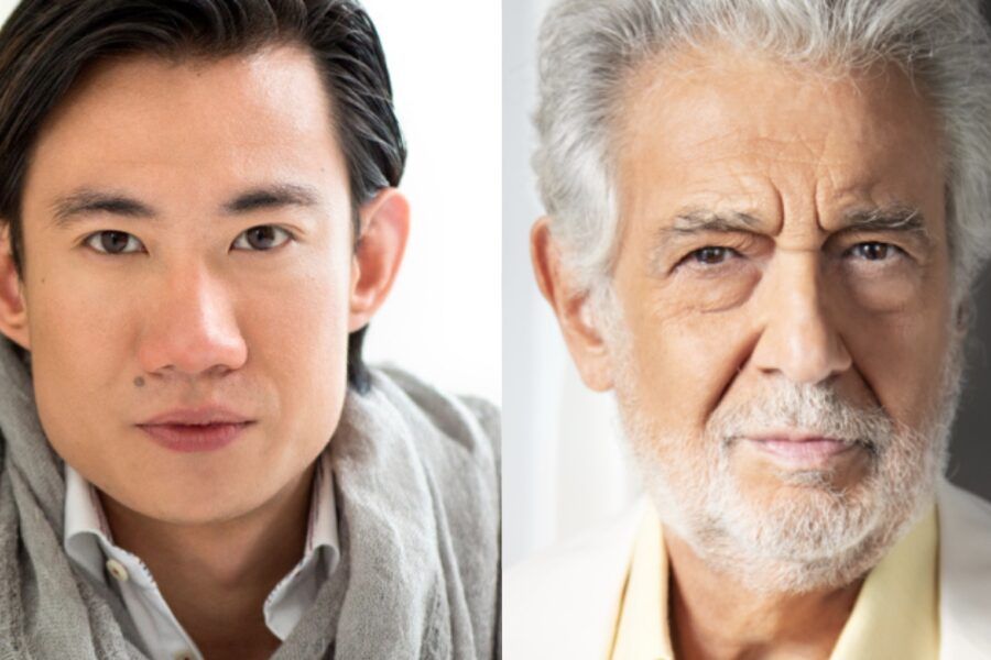 Yunpeng Wang Placido Domingo