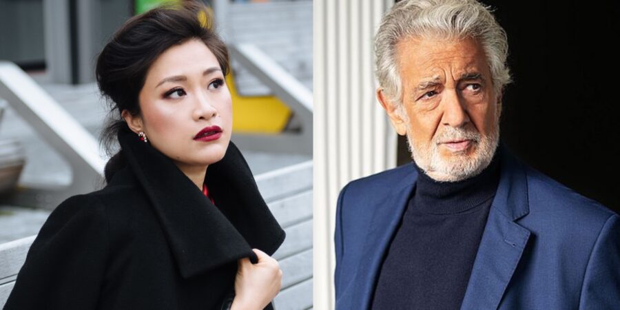Guanqun Yu Placido Domingo