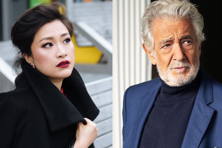 Guanqun Yu Placido Domingo